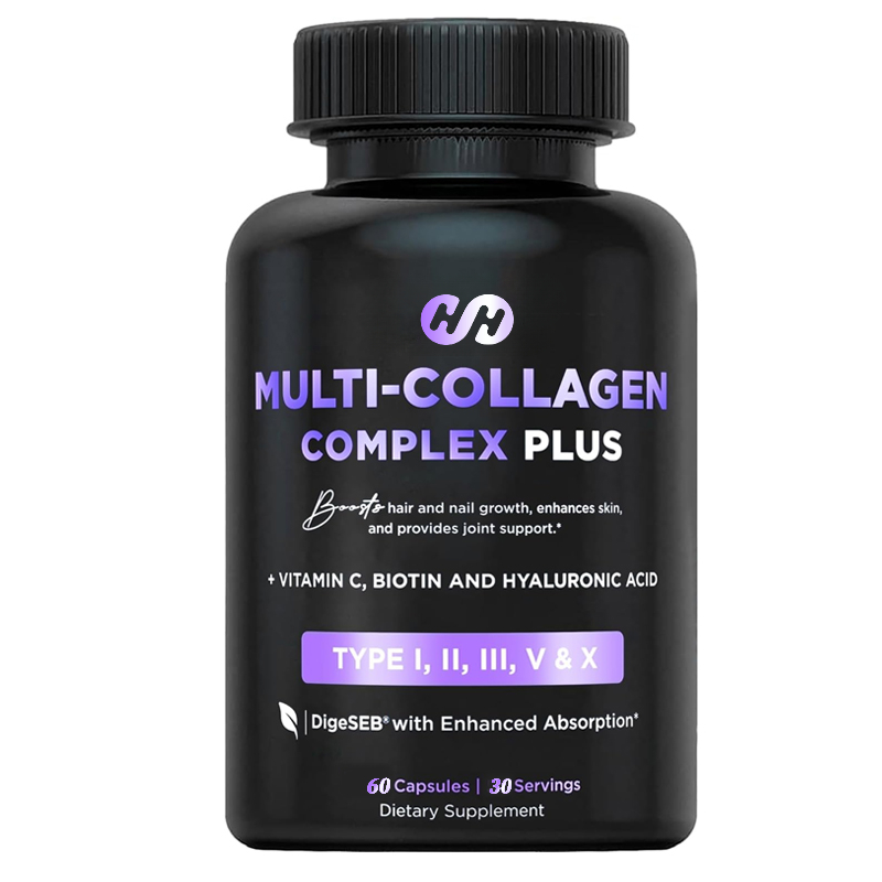 Biotin Hair Growth - 60 Cápsulas de Multi Colágeno Biotina,