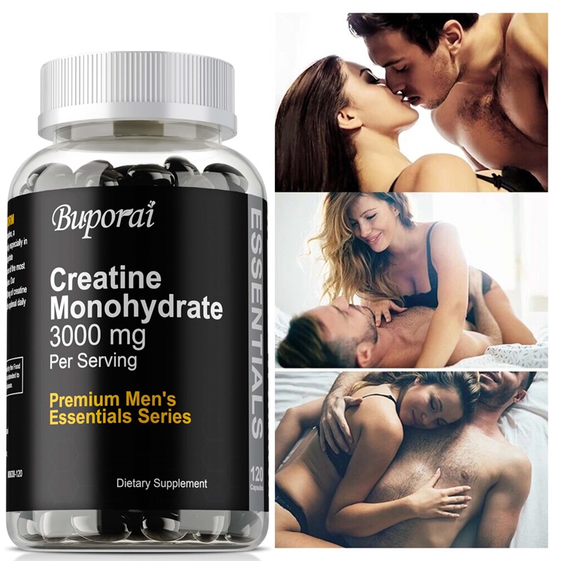 Pre Workout Supplement - Cápsulas de monohidratos de creatina para