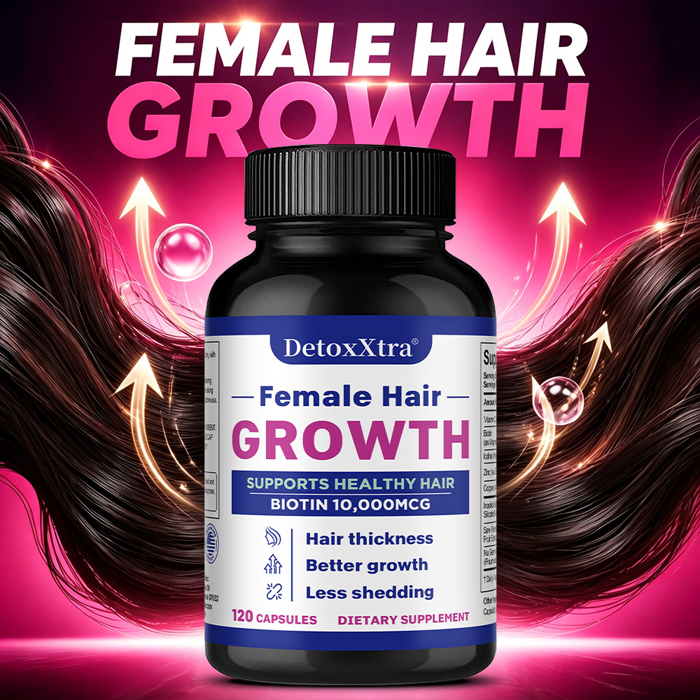 Biotin Hair Growth - Cápsulas para Crescimento Capilar com Biotina,