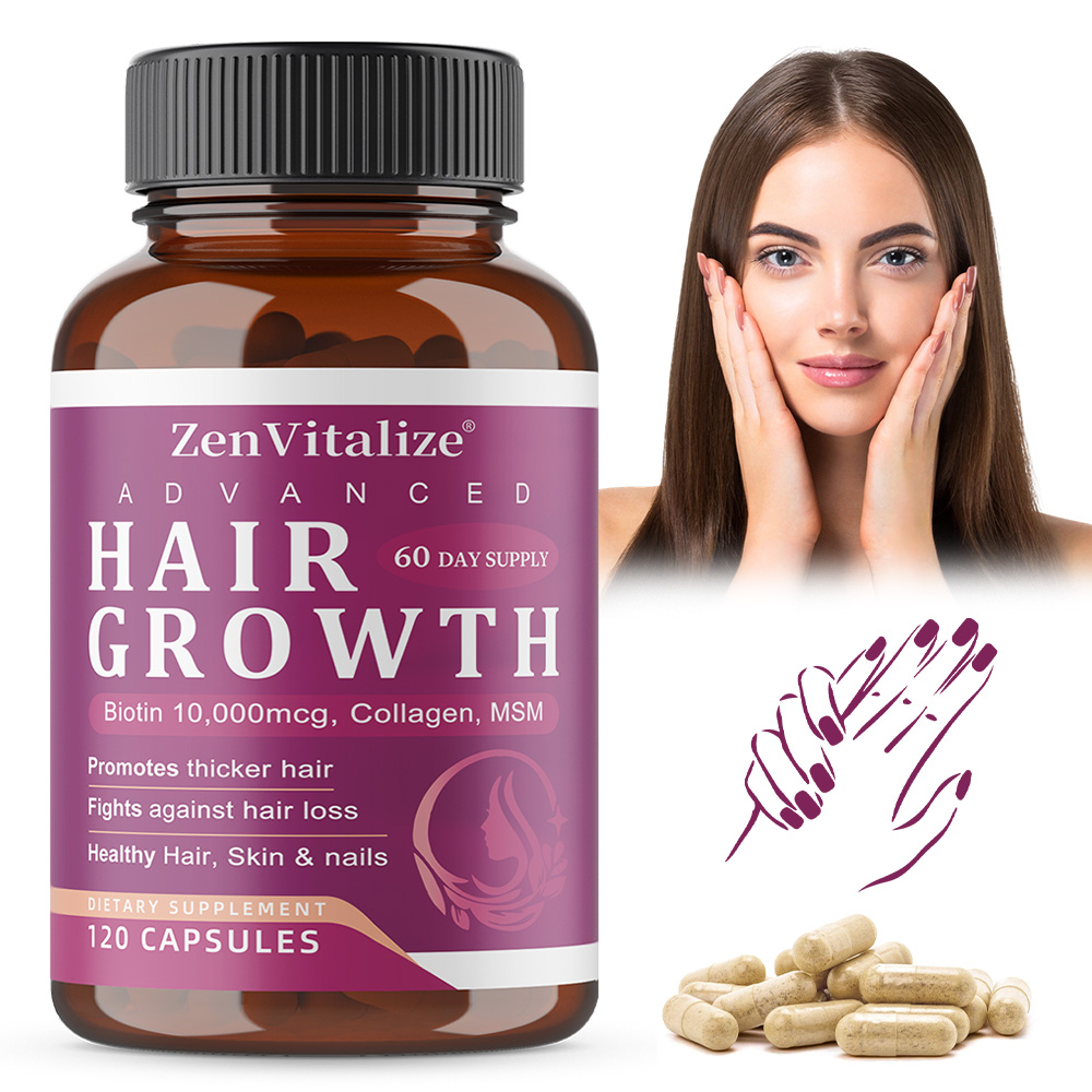 Biotin Hair Growth - Cápsulas de Biotina + Colágeno -