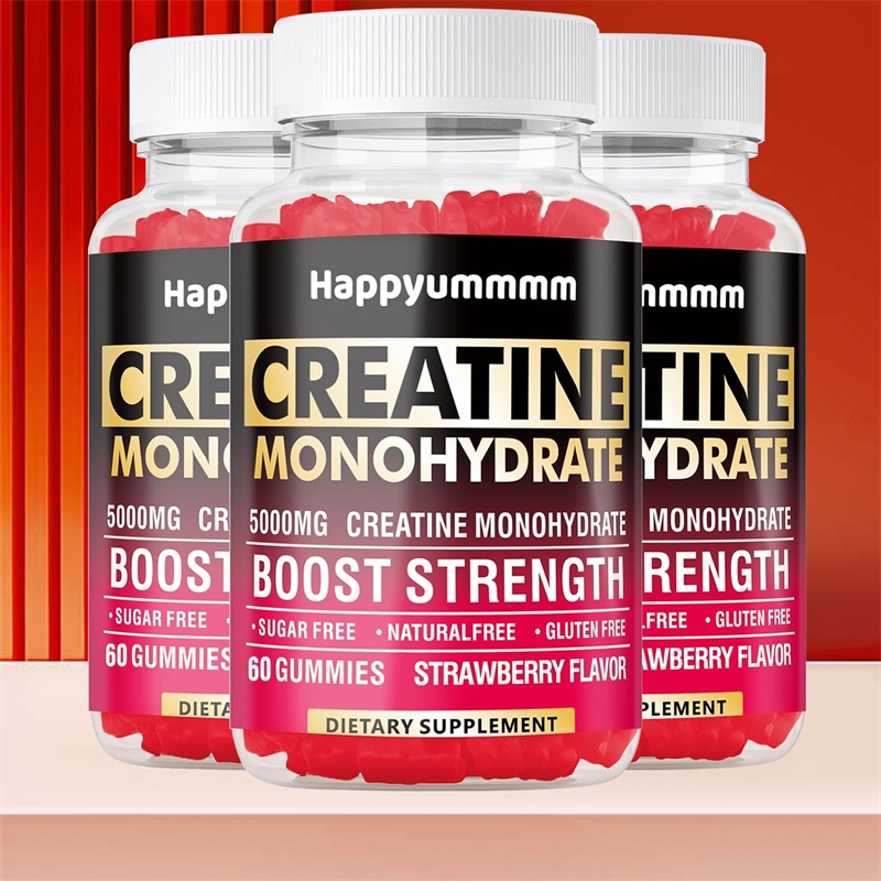 Pre Workout Supplement - Gomas de Creatina Monohidratada para Homens
