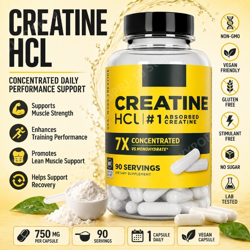 Creatina HCl 750mg 90 Cápsulas - Nutrition Fitness Supplements avaliação e preço