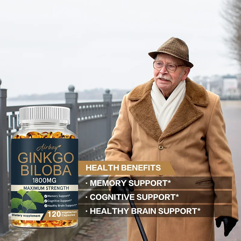 Ginkgo Biloba - melhora a conc - Pre Workout Supplement avaliação e preço
