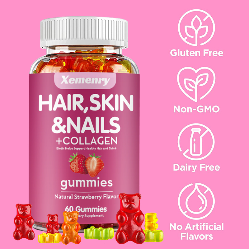 Gomas de biotina e vitamina Po - Biotin Hair Growth avaliação e preço