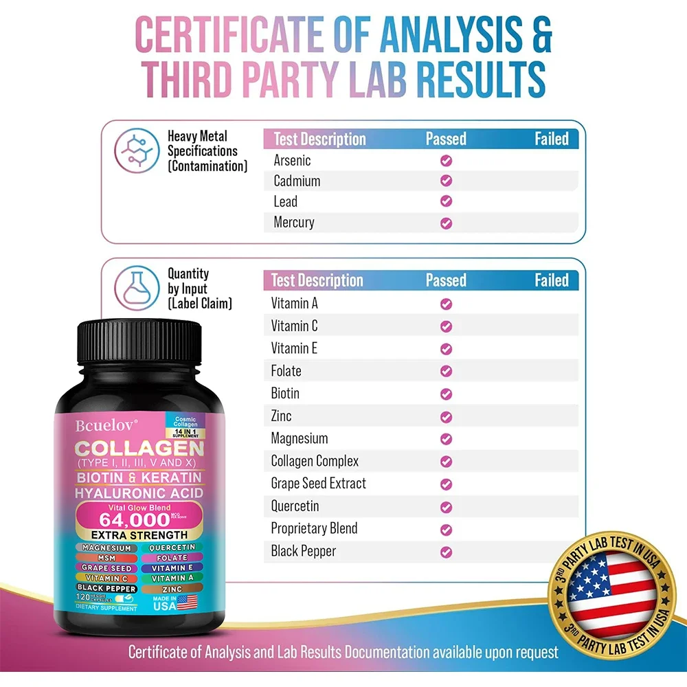 Cápsulas de colágeno biotina q - Biotin Hair Growth avaliação e preço