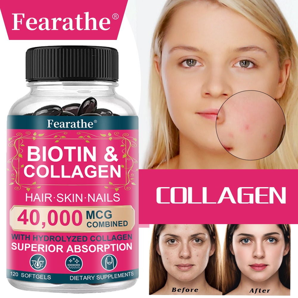 Biotina, Colágeno, Ácido Hialu - Biotin Hair Growth avaliação e preço