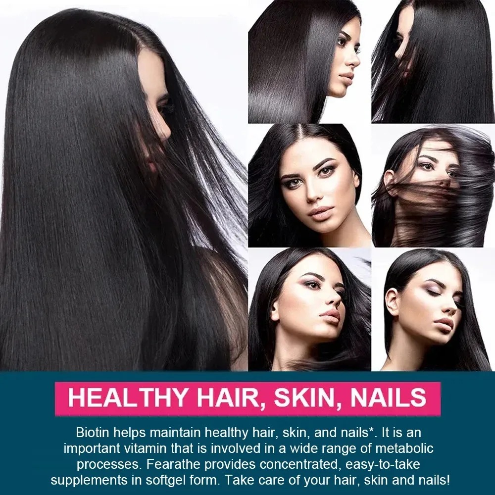 Biotina, Colágeno, Ácido Hialu - Biotin Hair Growth avaliação e preço