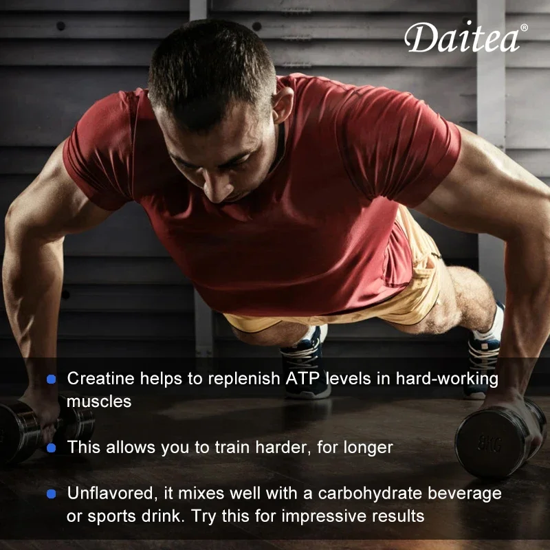 Daitea Creatine 3.000 mg Monoh - Pre Workout Supplement avaliação e preço