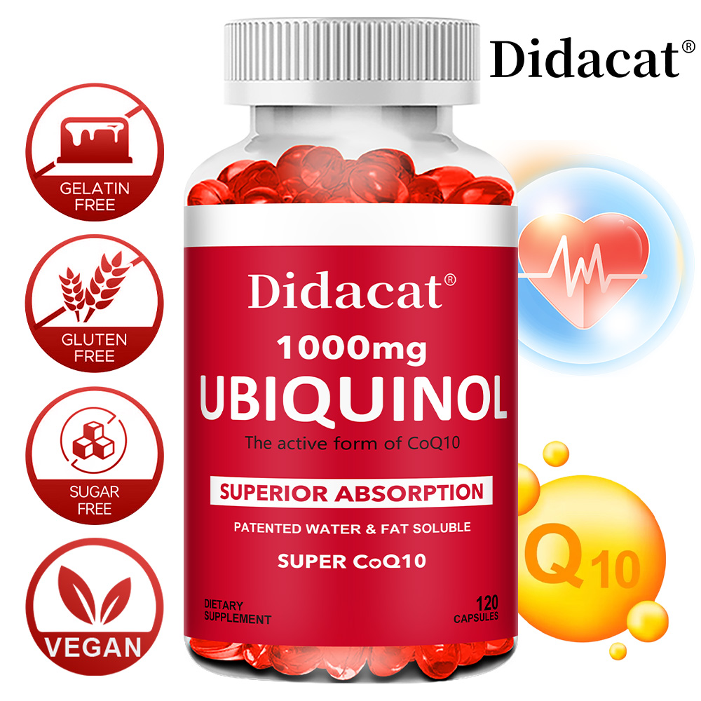 Ubiquinol CoQ10 em Cápsulas Ve - Coq10 Ubiquinol Softgel avaliação e preço