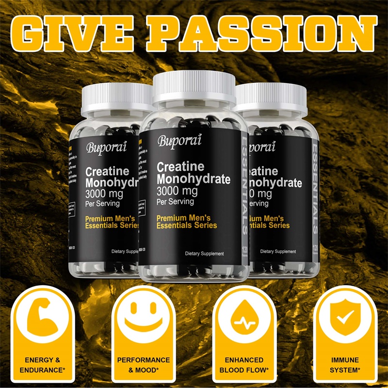 Cápsulas de monohidratos de cr - Pre Workout Supplement avaliação e preço