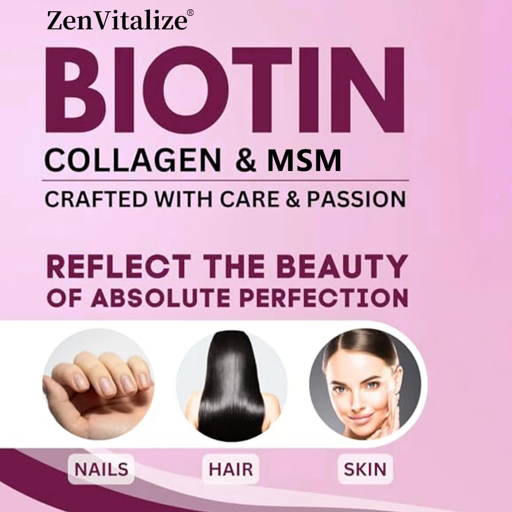 Cápsulas de Biotina + Colágeno - Biotin Hair Growth avaliação e preço