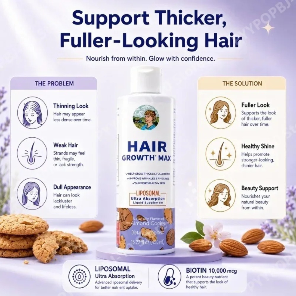 Líquido Lipossomal para Cresci - Biotin Hair Growth avaliação e preço
