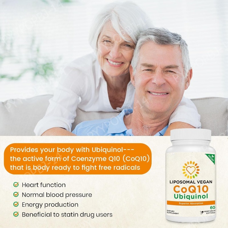 Suplemento CoQ10 Ubiquinol, 60 - Coq10 Ubiquinol Softgel avaliação e preço